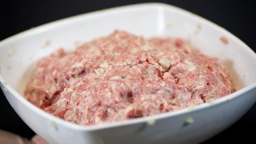 Рецепт фарша на манты