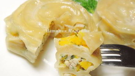 Рецепт гуля-ханума с тыквой и курицей