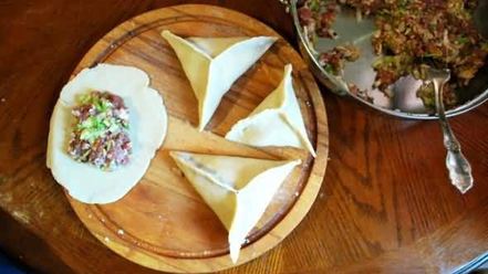 Рецепт и снова манты