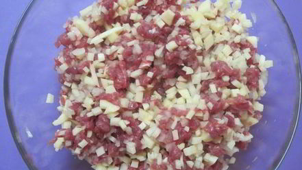 Рецепт ханума с бараниной и картофелем