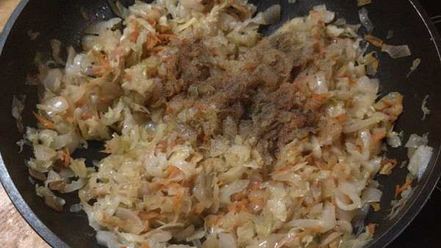 Рецепт ханума с капустой и фаршем