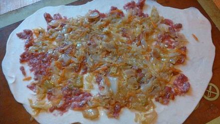 Рецепт ханума с капустой и фаршем