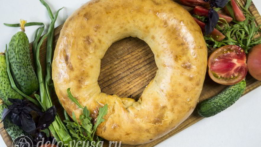 Рецепт ханумы с мясом и картофелем