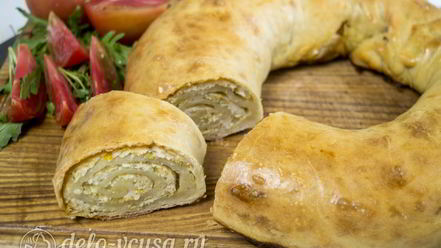 Рецепт ханумы с мясом и картофелем