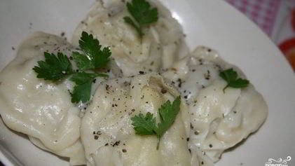 Рецепт Мантов из свинины