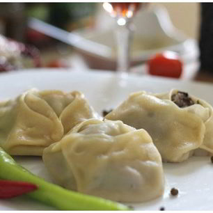 Рецепт Мантов на пару