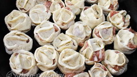 Рецепт мантов на сковороде