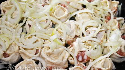 Рецепт мантов на сковороде