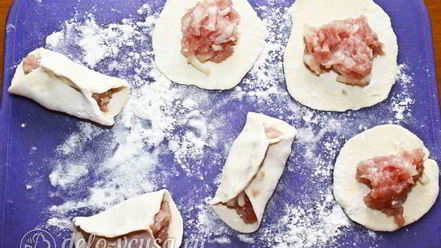 Рецепт мантов на сковороде