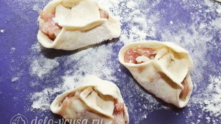 Рецепт мантов на сковороде