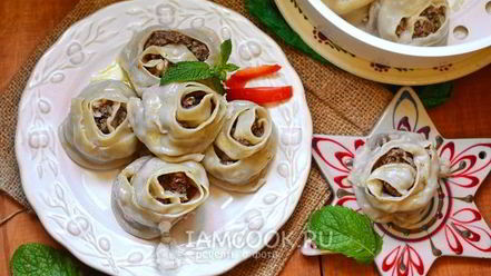 Рецепт мантов розочки