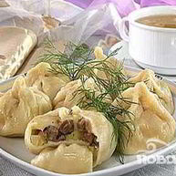 Рецепт Мантов с бараниной