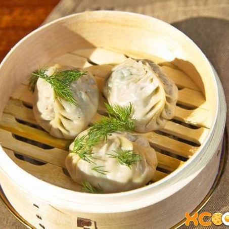 Рецепт Мантов с грибами