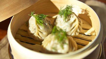 Рецепт мантов с грибами