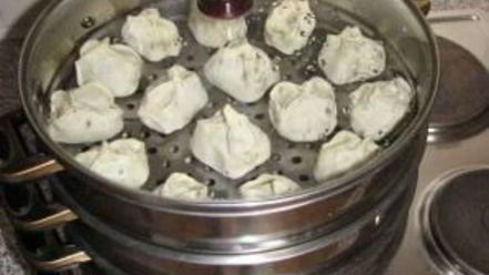 Рецепт мантов с кабачком и мясом