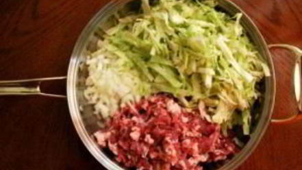 Рецепт мантов с капустой