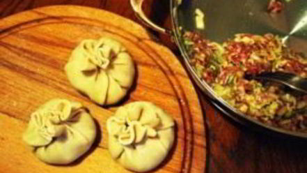 Рецепт мантов с капустой