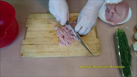 Рецепт мантов с курицей