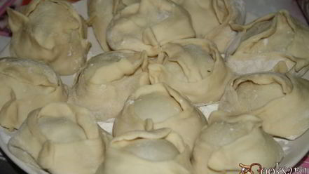 Рецепт мантов с мясным фаршем