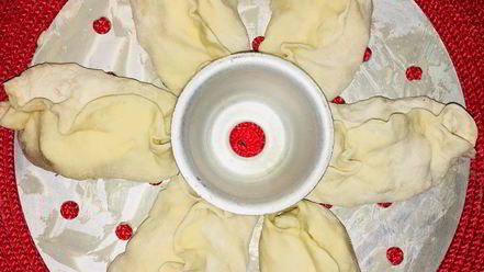 Рецепт мантов с мясом и тыквой