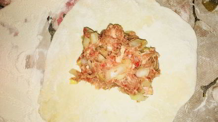 Рецепт мантов с мясом и тыквой