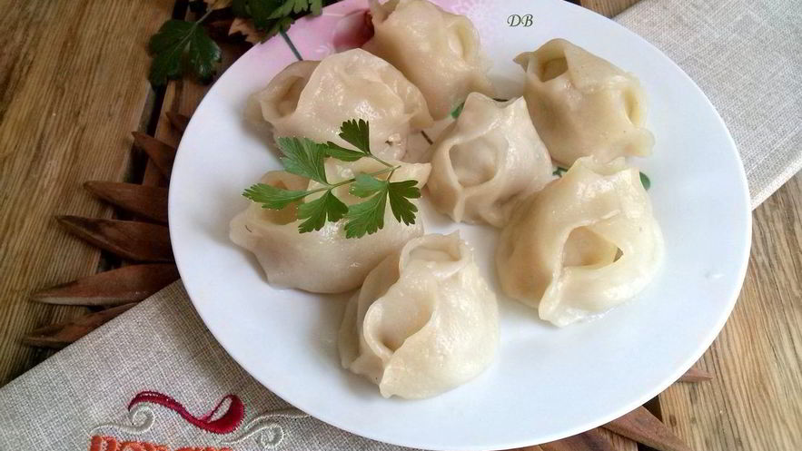 Рецепт мантов с тыквой и мясом в мультиварке