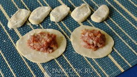 Рецепт мантов с тыквой и мясом