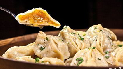 Рецепт Мантов с тыквой постные