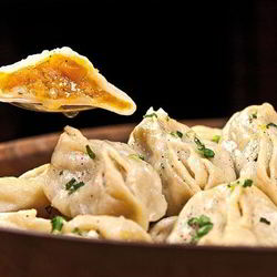 Рецепт Мантов с тыквой постные