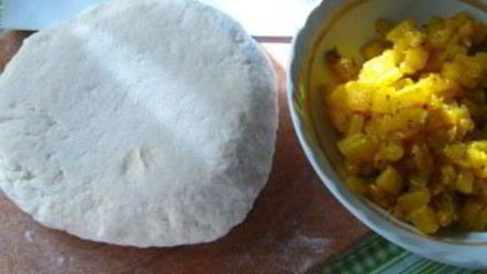 Рецепт мантов с тыквой постные