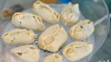 Рецепт мантов со шпинатом