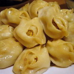 Рецепт Мантов со свининой и тыквой