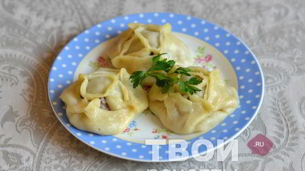 Рецепт мантов в мультиварке