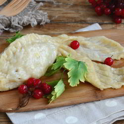 Рецепт Мантов в виде рыбок