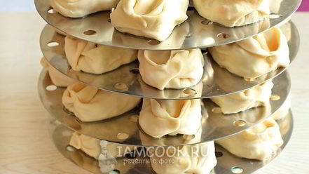 Рецепт овощных мантов