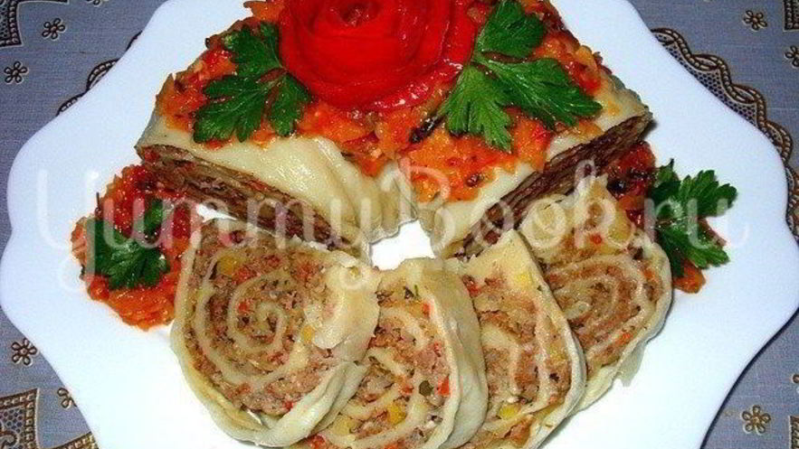 Рецепт парового рулета ханум