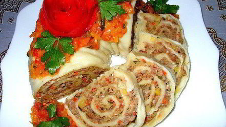 Рецепт парового рулета ханум