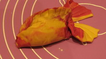 Рецепт постных мантов рыбки с кальмарами