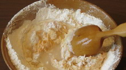 Рецепт постных мантов рыбки с кальмарами