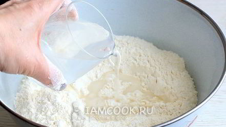 Рецепт теста на манты без яиц