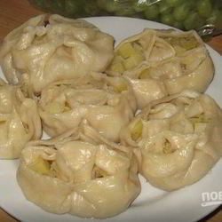 Рецепт Вегетарианских мантов