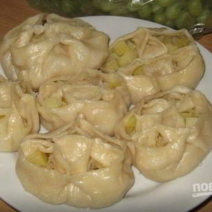 Рецепт Вегетарианских мантов