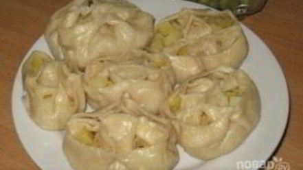 Рецепт вегетарианских мантов