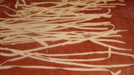 Рецепт молочной лапши