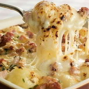 Рецепт Картофеля по-французски под сыром