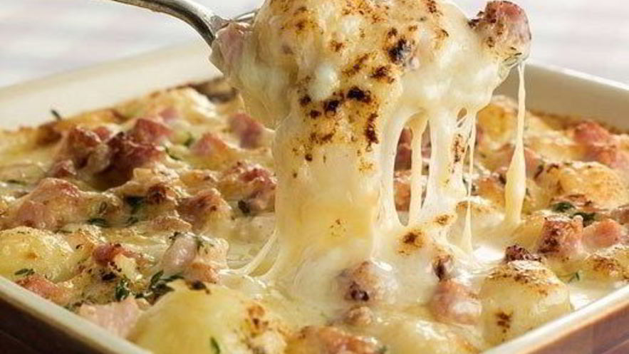 Рецепт картофеля по-французски под сыром