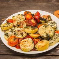 Рецепт Картофеля постного по-французски