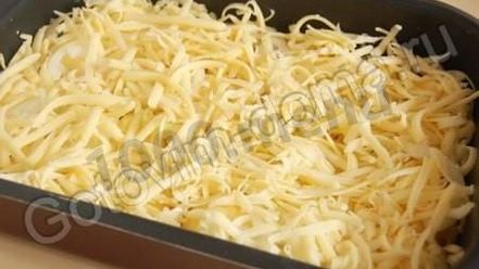 Рецепт картошки по-французски с фаршем в духовке