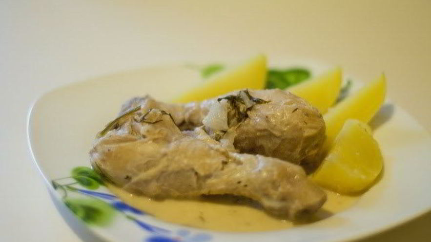 Рецепт куриных голеней по-французским мотивам