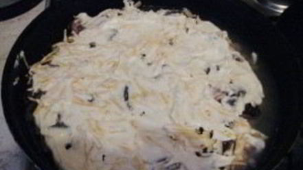 Рецепт курицы по-французски с грибами